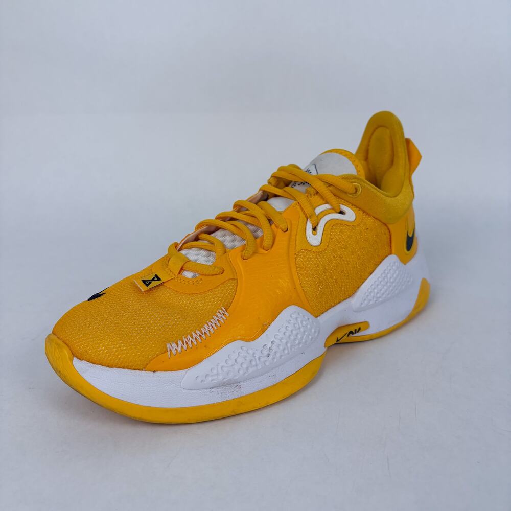 Nike Men's PG 5 TB Yellow Basketball Shoes DM5045-702 7.5